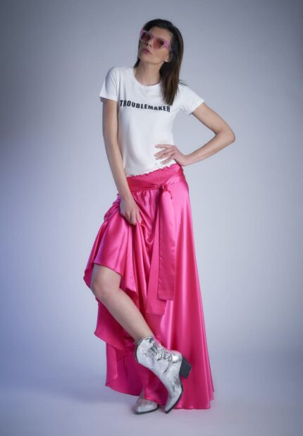 Gonna Lunga Fucsia