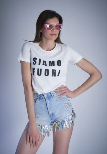 T-Shirt Disagio “SIAMO FUORI”